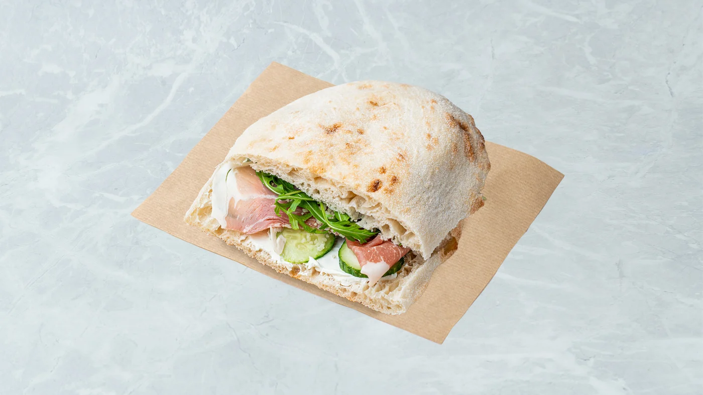 Focaccia προσούτο