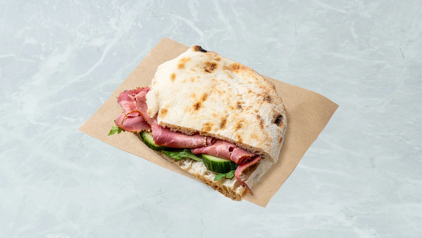 Focaccia καλαμάρι